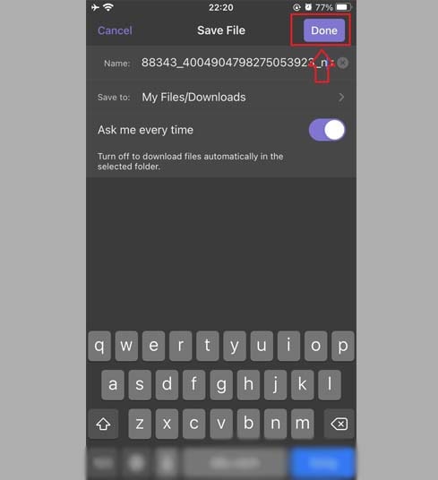 change download file name